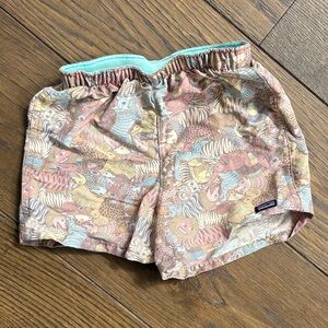 Patagonia Kids Animal Print Shorts